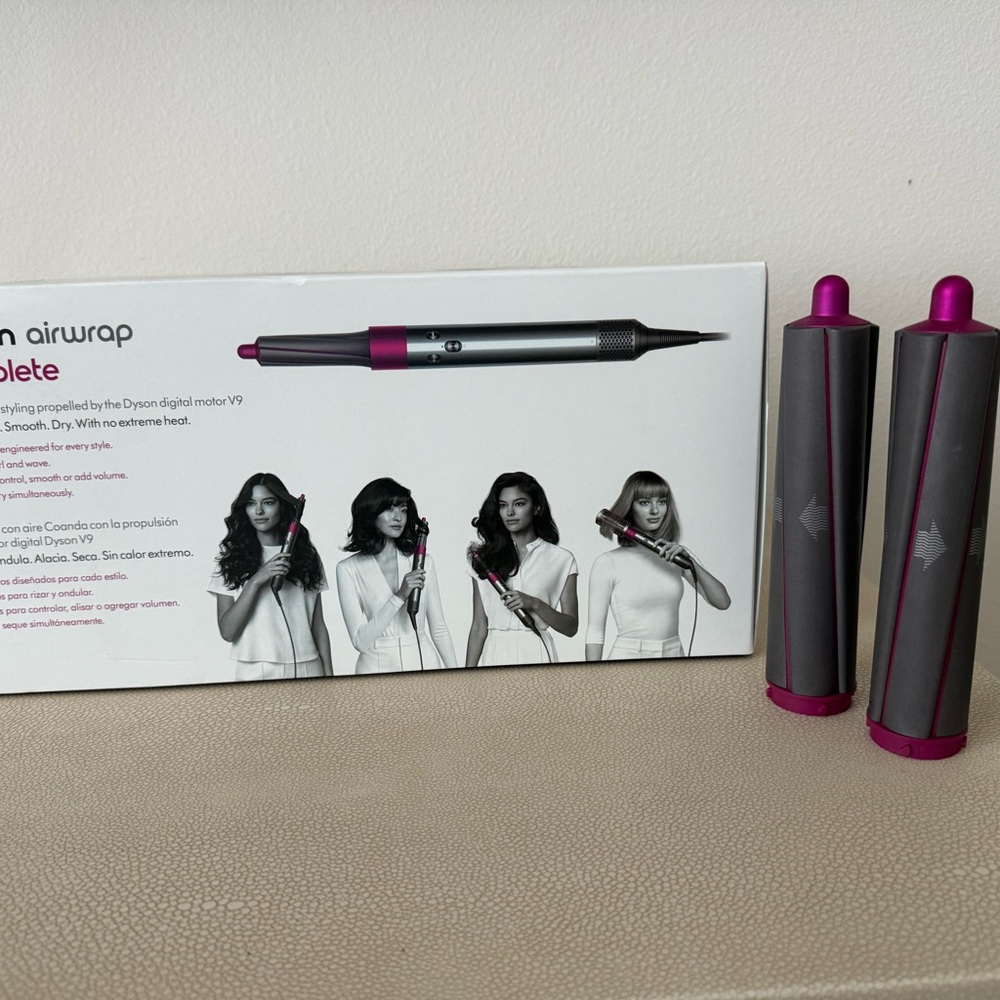 Dyson Airwrap Complete Styler - Gray and Pink